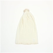 絹屋 ナイトキャップ ふわふわ 生成