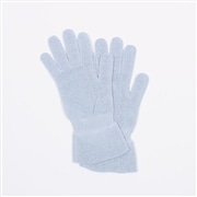 絹屋 ショート手袋　空色