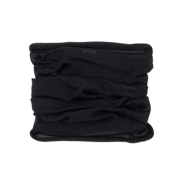 絹屋　極暖　ネックウォーマー　漆黒(オリジナル)