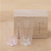 さくらさく　タンブラーセット紅白