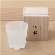 さくらさく雪桜 ロック クリア