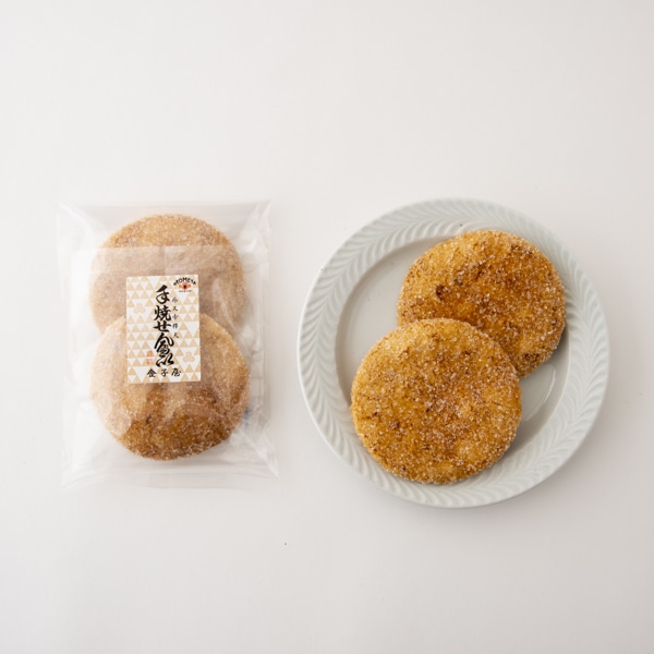 AKOMEYA　手焼きせんべい　ざらめ　2枚入