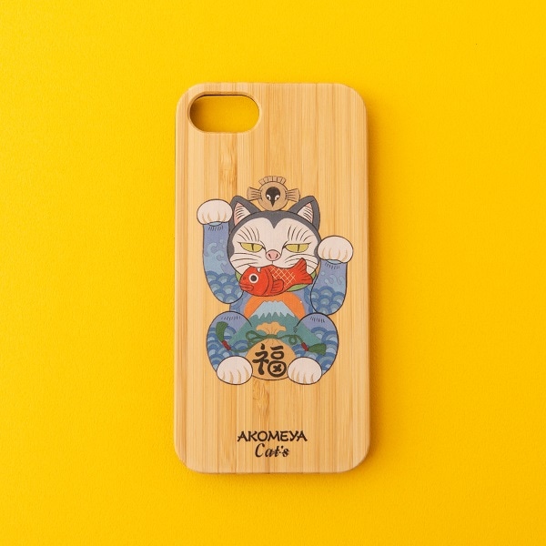 【2/15発売】AKOMEYA Cat's　iPhoneケース　福