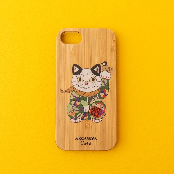 【2/15発売】AKOMEYA Cat's　iPhoneケース　招