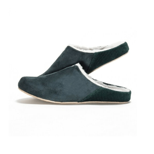 room's moco ボアスリッパ L グリーン