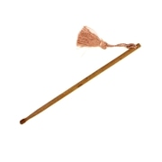 煤竹耳かき房付　薄茶色