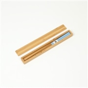 公長齋小菅　うるう箸　箸箱セット小　青