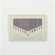 水布人舎　LETTER&TOWLE　パープル