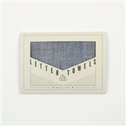 水布人舎　LETTER&TOWLE　ネイビー