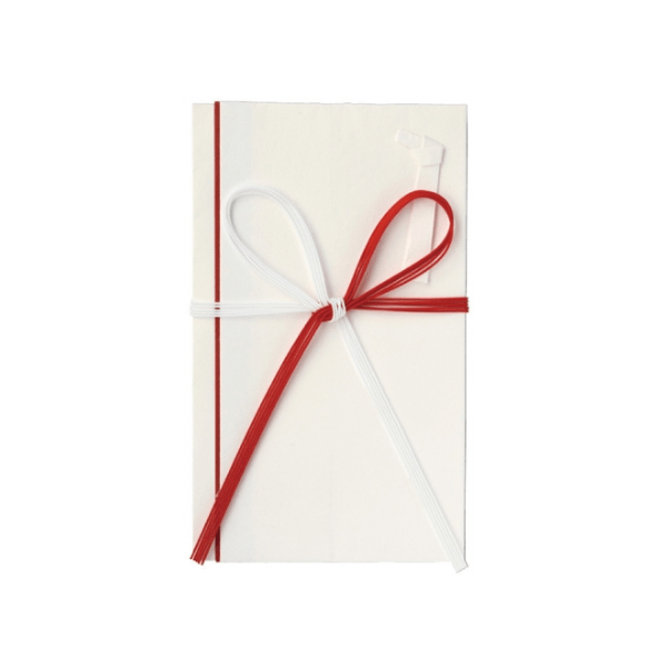 マルアイ　こち金封　奉書　紅白5本花結　祝