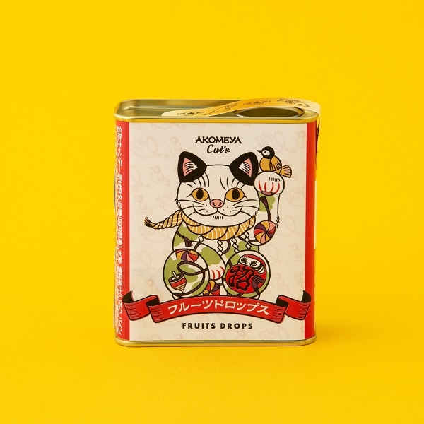 【2/15発売】AKOMEYA Cat's　フルーツドロップ缶