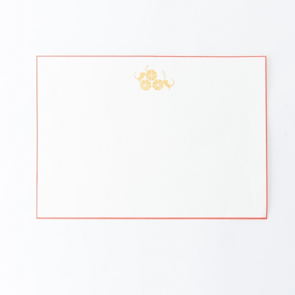 NEZUMI 箔押しランチョン