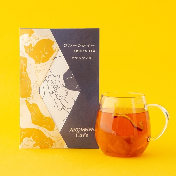 【2/15発売】AKOMEYA Cat's　フルーツティーバッグ　ダブルマンゴー