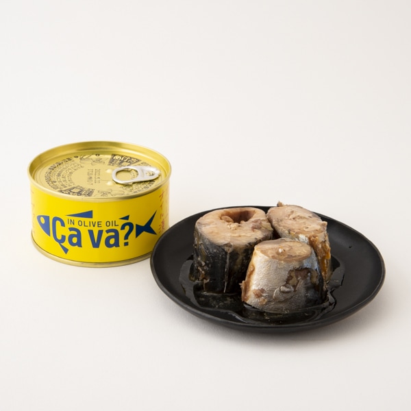 サヴァ缶  国産サバのオリーブオイル漬け　170g