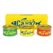 サヴァ缶  国産サバの3種（オリーブオイル漬け・レモンバジル味・パプリカチリソース味）
