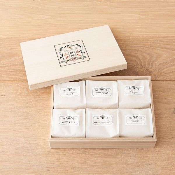 令和元年度産 早場米 島根県産米2種入り AKOMEYA 謹製桐箱入り 6種セット【2合パック（白米）】