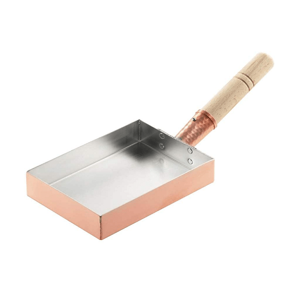 工房アイザワ　純銅玉子焼き　関西型　12cm